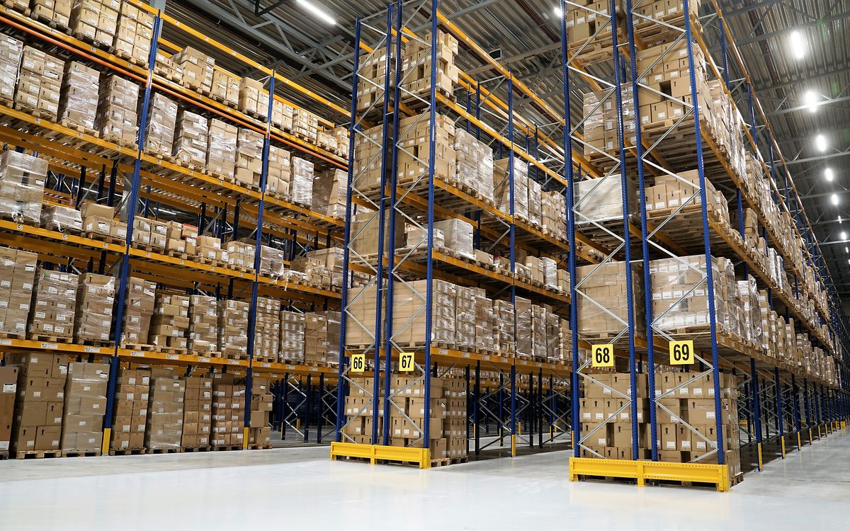 Logistiek en magazijnomgeving
